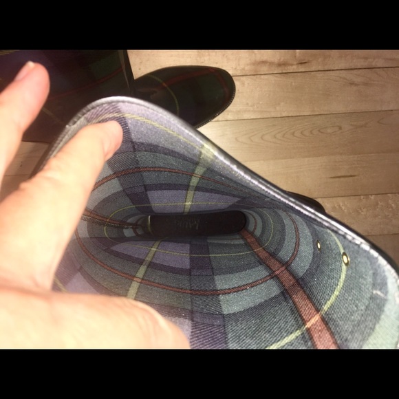 Ralph Lauren - Rossalyn ll Tartan rain boot sz 5 - Picture 9 of 15